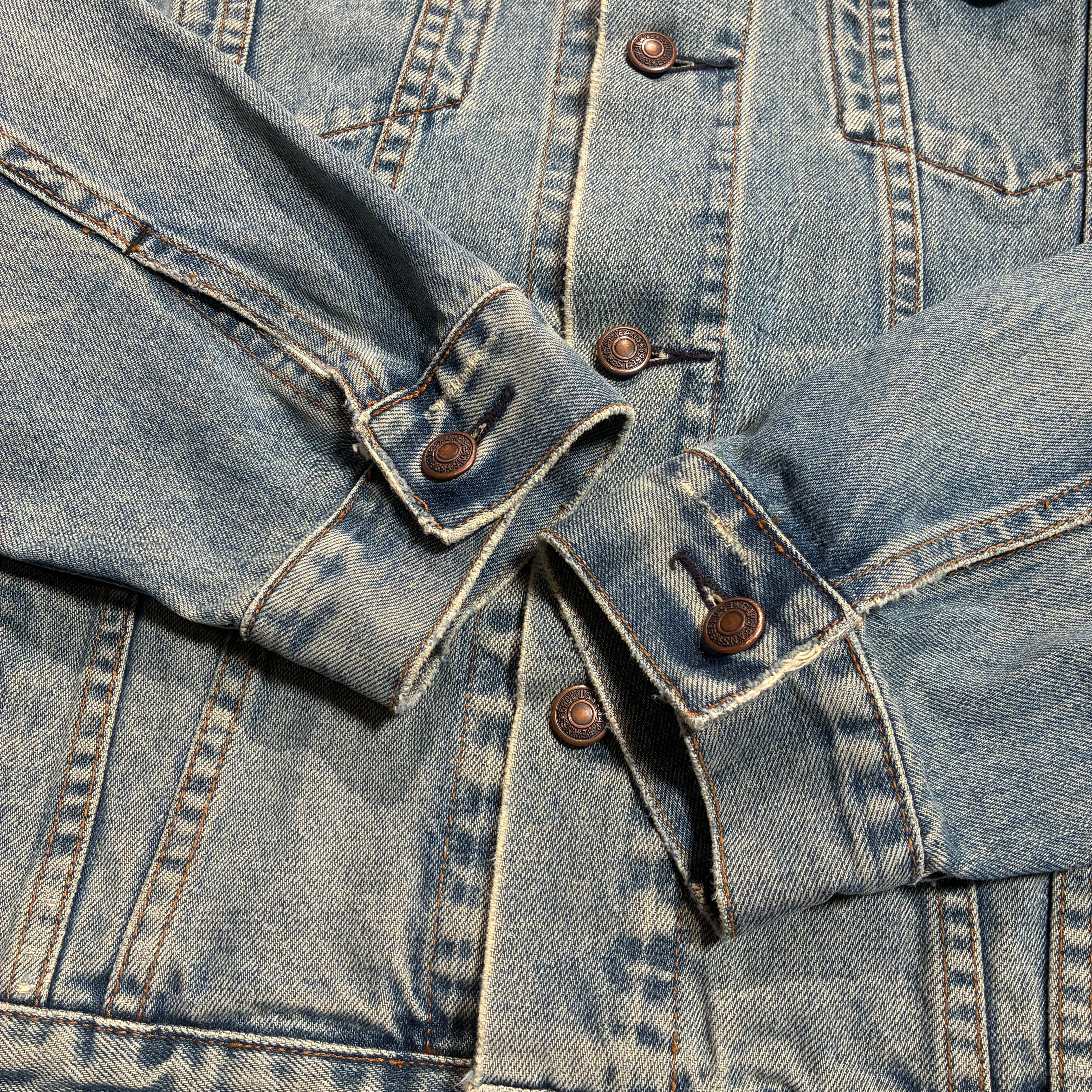 90s OLD GAP デニムジャケット トラッカージャケット ブルー | 古着屋