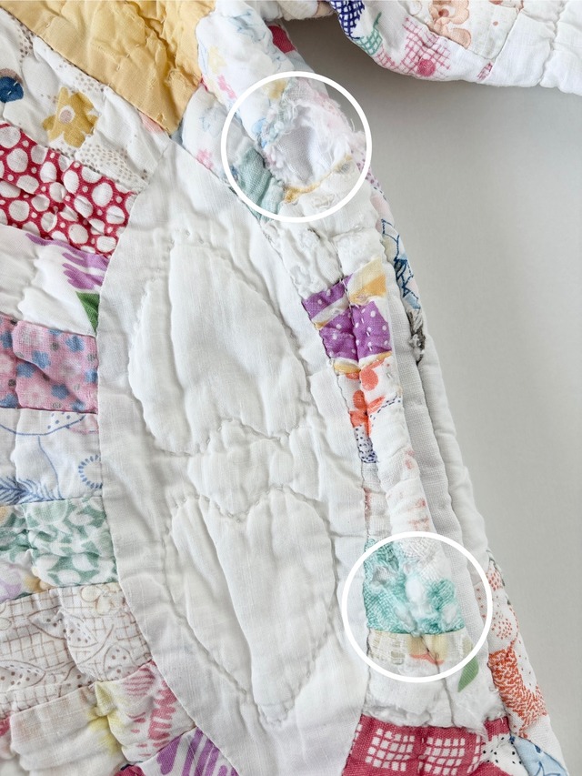 【4-5T相当】ヴィンテージキルトジャケット