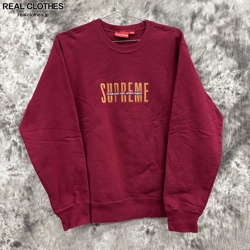 Supreme/シュプリーム【18AW】World Famous Crewneck/ワールド 