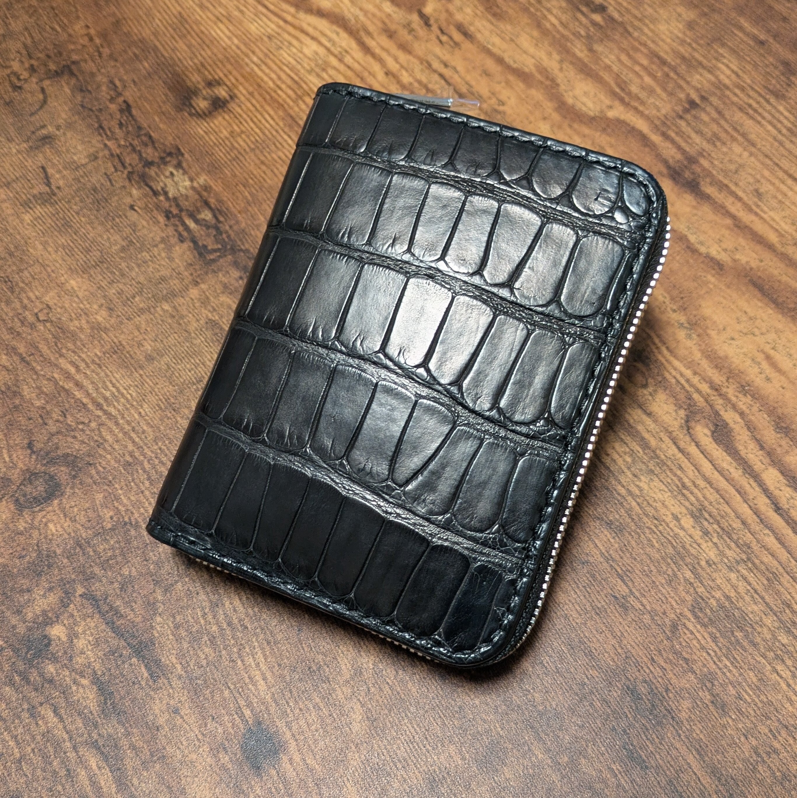 Alligator | no9ray silver&leather