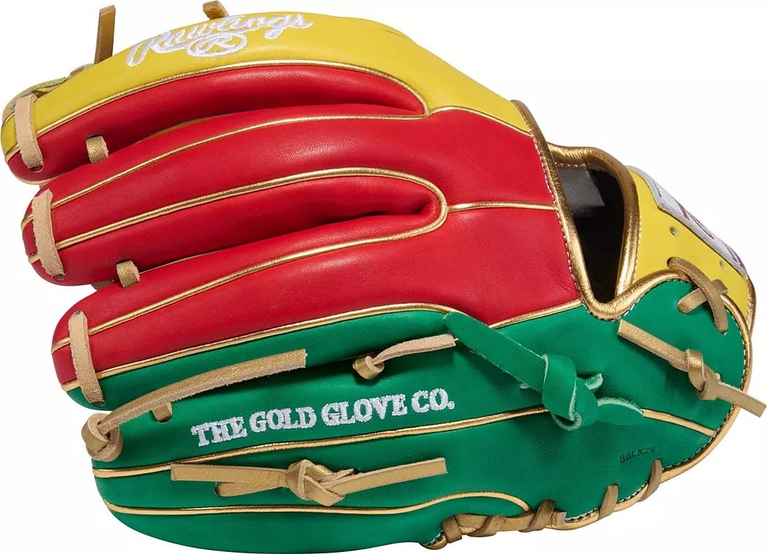 〈WBCメキシコ〉ローリング 軟式野球 グローブ レッド グリーン 直接入荷】ローリングス 11.5インチ 2026 WBC限定 Heart of the Hide