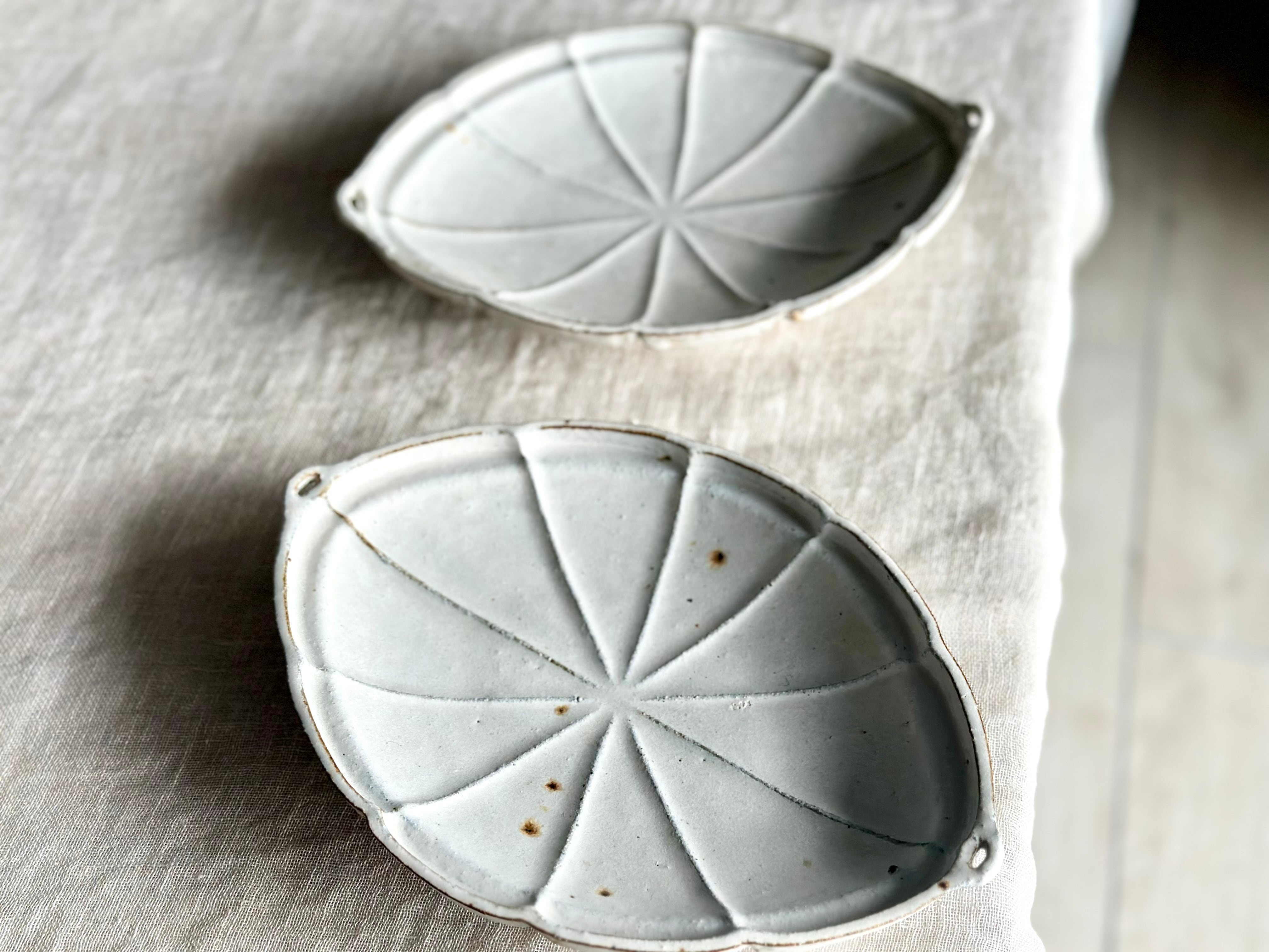 antique Shiromoegi レモンプレート