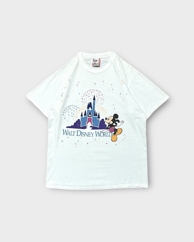 【Disney】1990's "Disney" Walt Disney World Tee MADE IN USA