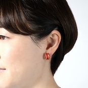 ぷぬ 金彩 ピアス/イヤリング