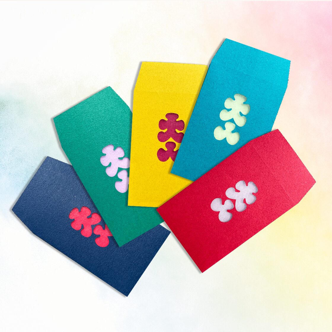 グラシン封筒♡キュートな女の子♡アンティークスタンプ♡エンボス加工 グラシン封筒♡キュートな女の子♡アンティークスタンプ