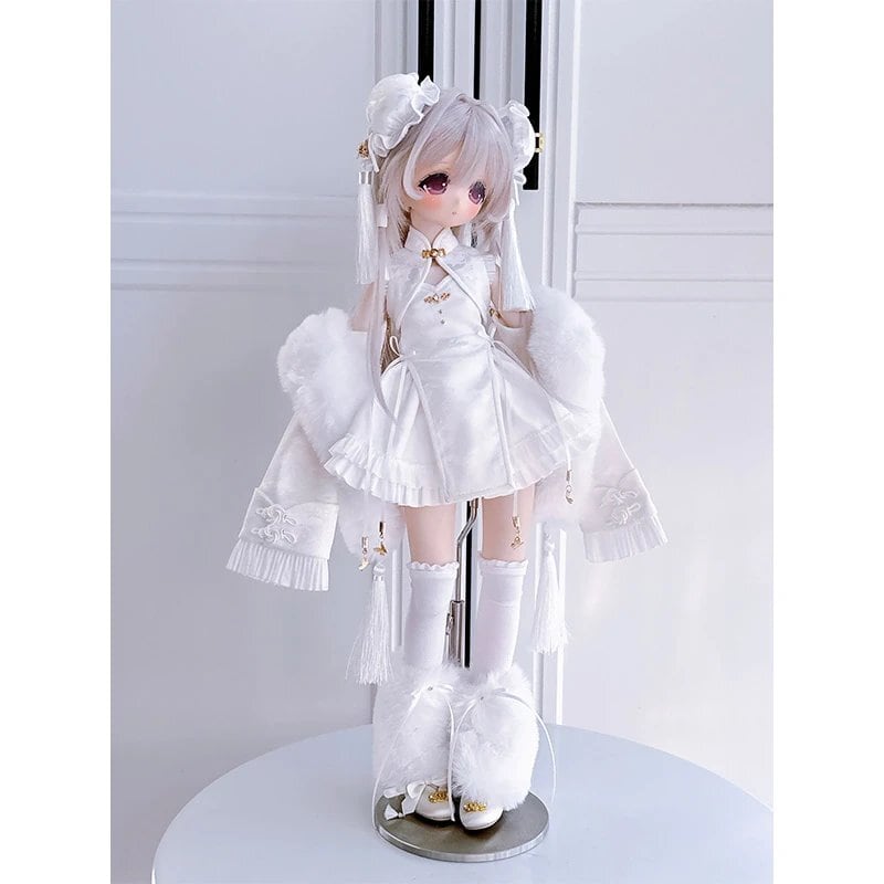 セット！狐狐裁缝铺微mdd bjd 4分娃衣兔豆豆熊妹四分mdd 普四アウト