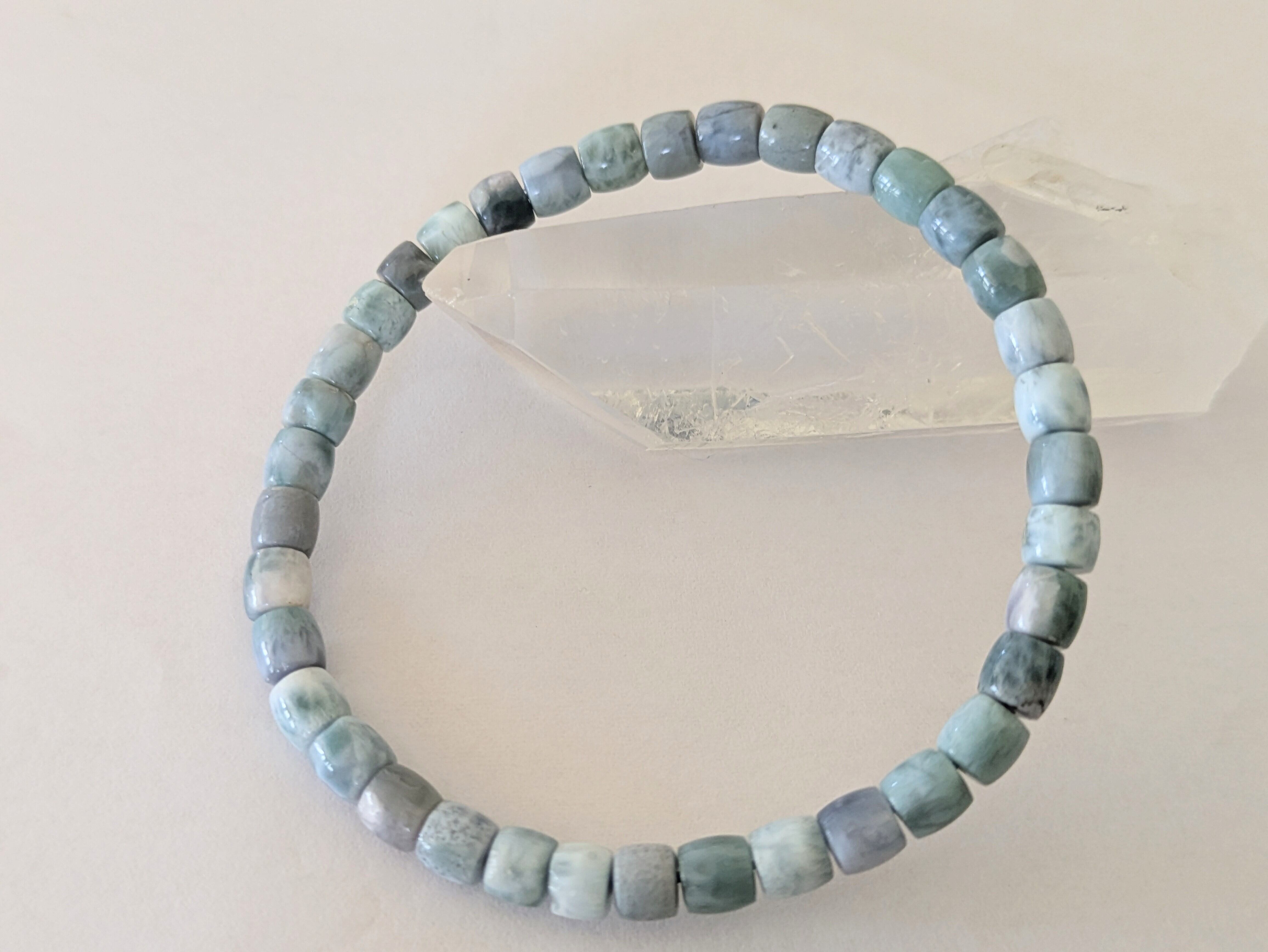 《レア❗️》ラベンダーラリマー ブレスレット