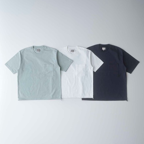 CURLY&Co./DRAWSTRING HEAVY PLATING S/S TEE