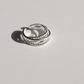 12/19(金)21時新作発売*silver925 再入荷* silver925 layered ring