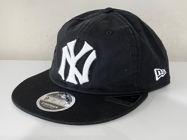 NEW ERA NEW YORK YANKEES COOPERSTOWN 9FIFTY STRAPBACK  CAP (BLACK)