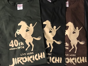 ★SALE!!★  JIROKICHI 40th オリジナルTシャツ【うま】