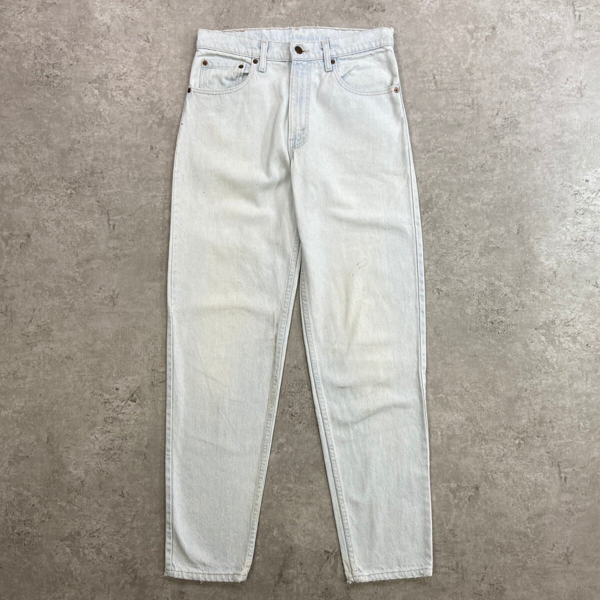 90年代~00年代 USA製 Levi's リーバイス 501 ホワイトデニムパンツ