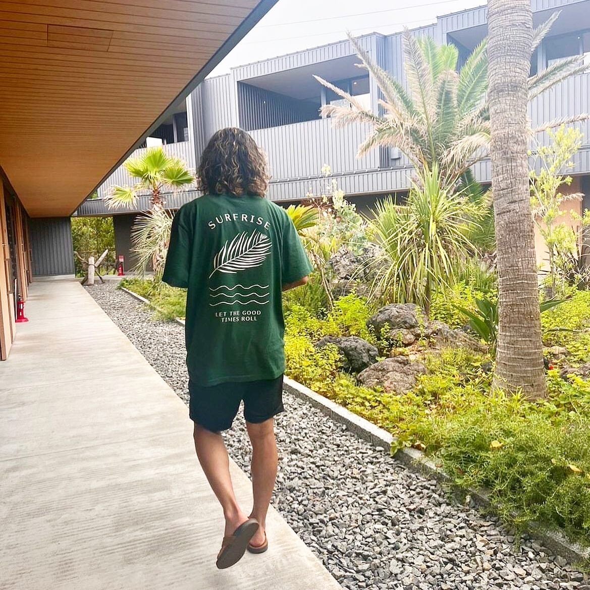Leaf Tee - Ivy green | Surfrise <サーフライズ>