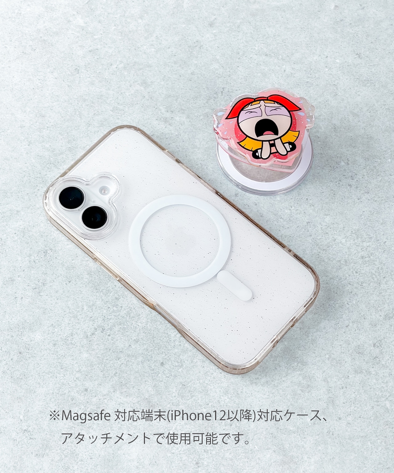 F268151_The Powerpuff Girls×Flapper ぐるぐるスマホグリップ【マグネットタイプ】 - 9