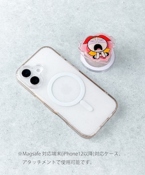 F268151_The Powerpuff Girls×Flapper ぐるぐるスマホグリップ【マグネットタイプ】