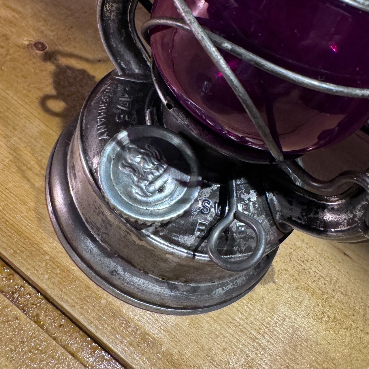 FEUERHAND 175 SUPER BABY レッド＆クリアグローブ