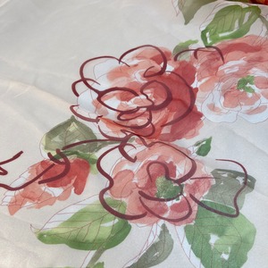 CHANEL シャネル    スカーフ ホワイト A-9856