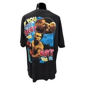 【MIKE TYSON】マイクタイソン "IF YOU CAN'T BEAT 'EM, EAT 'EM!!!" RAP DESIGN Vintage Tシャツ