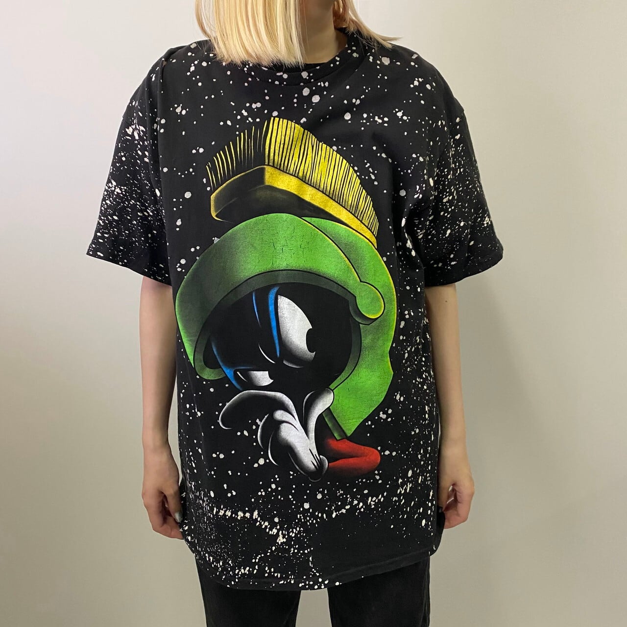 【90s〜00s】 LOONEY TUNES プリント Tシャツ ブラック