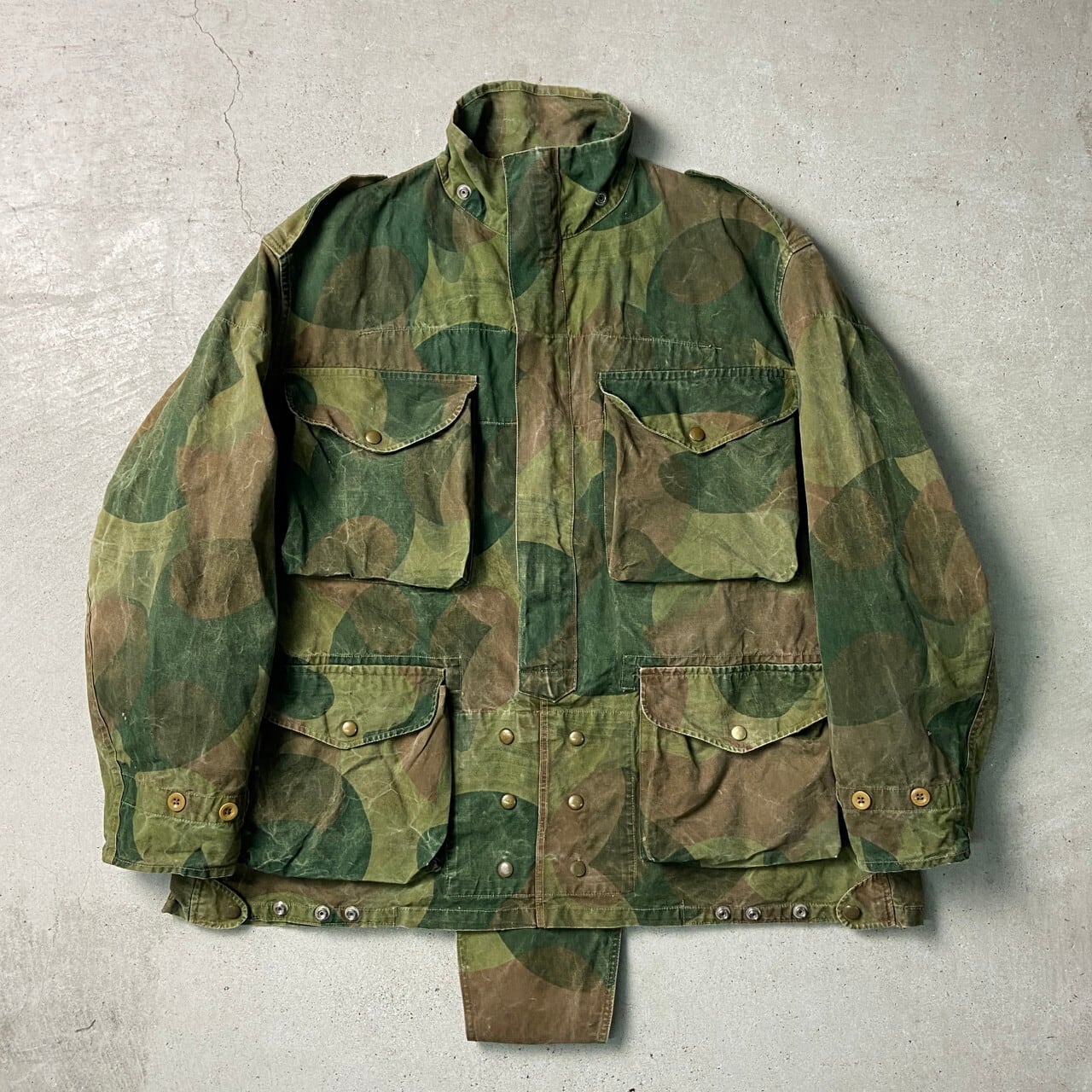 53年納品 ベルギー軍 デニソンスモック ブラッシュストロークカモ 
