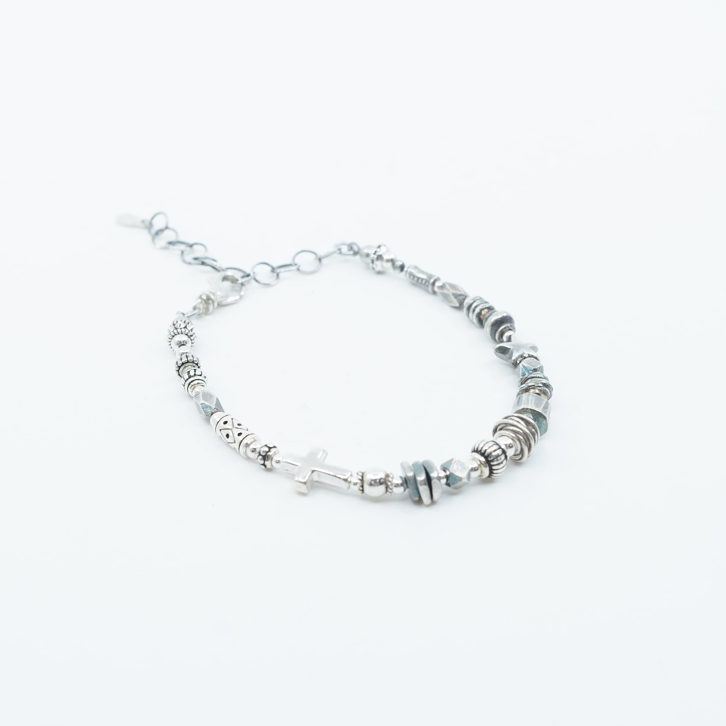 gunda ブレスレット シルバー 石 2023 2nd】gunda<ガンダ>GIN BRACELET/C [ギンブレスレット/C] | gunda