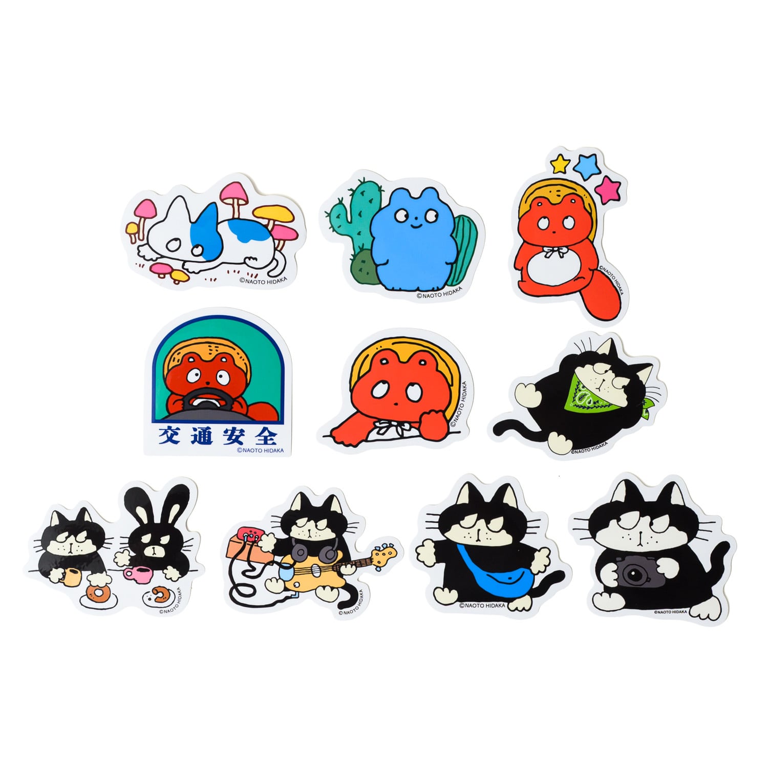ヒダカナオト ステッカー | TOKYO PiXEL. shop & gallery