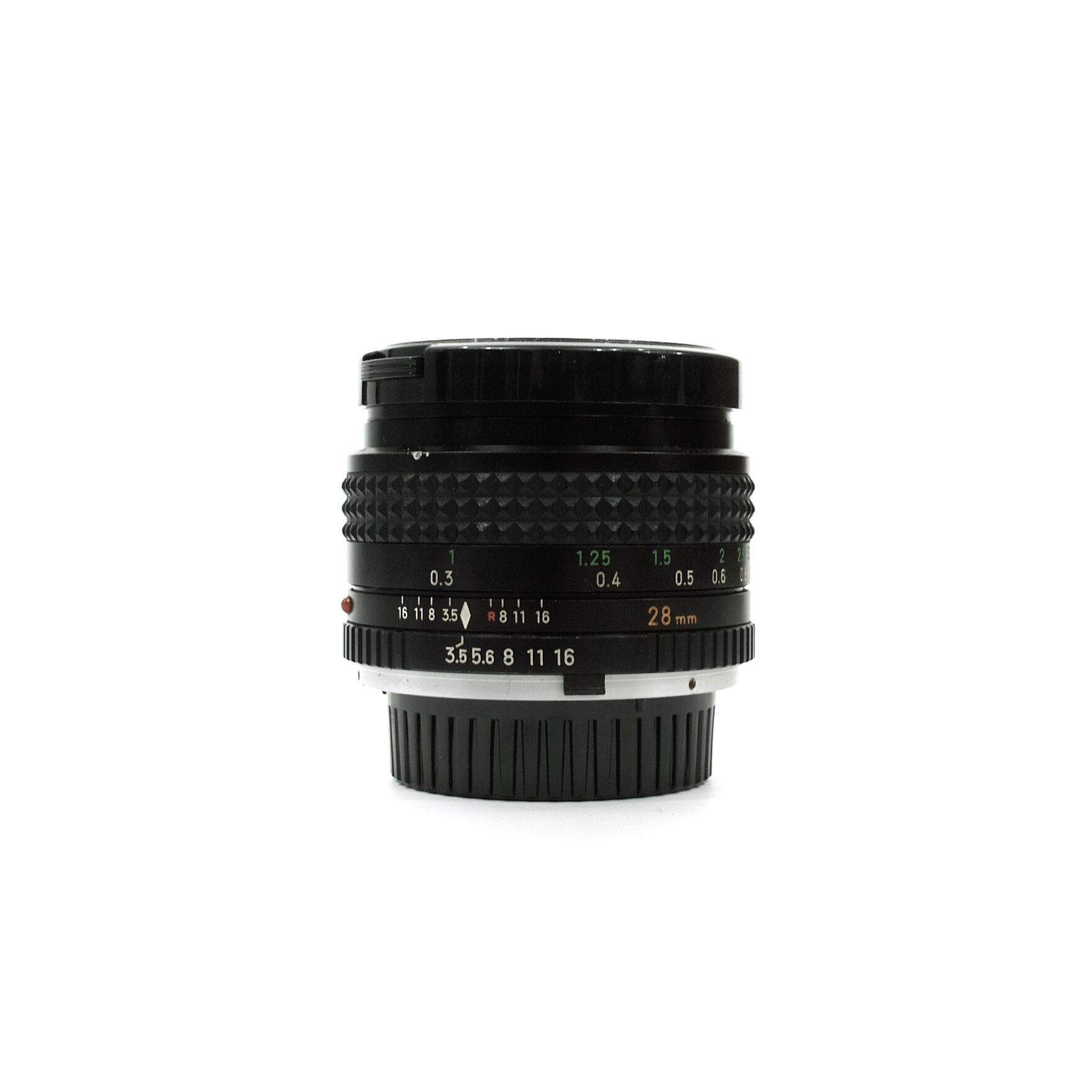 【動作良好美品】MINOLTA MD W.ROKKOR 28mm F3.5