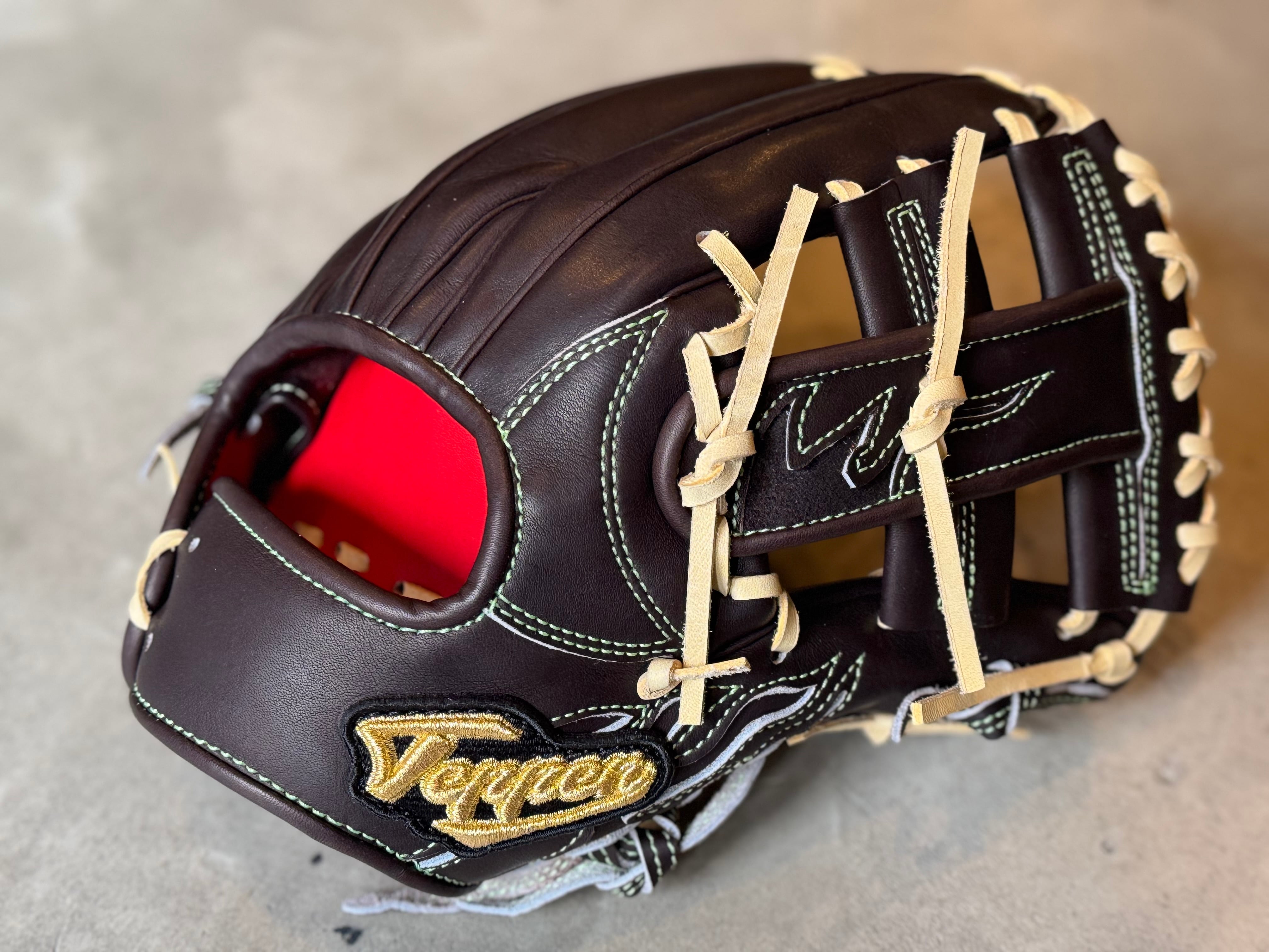 硬式グローブ 限定 てっぺん Teppen グローブ 新型 内野手用 MIE-L 