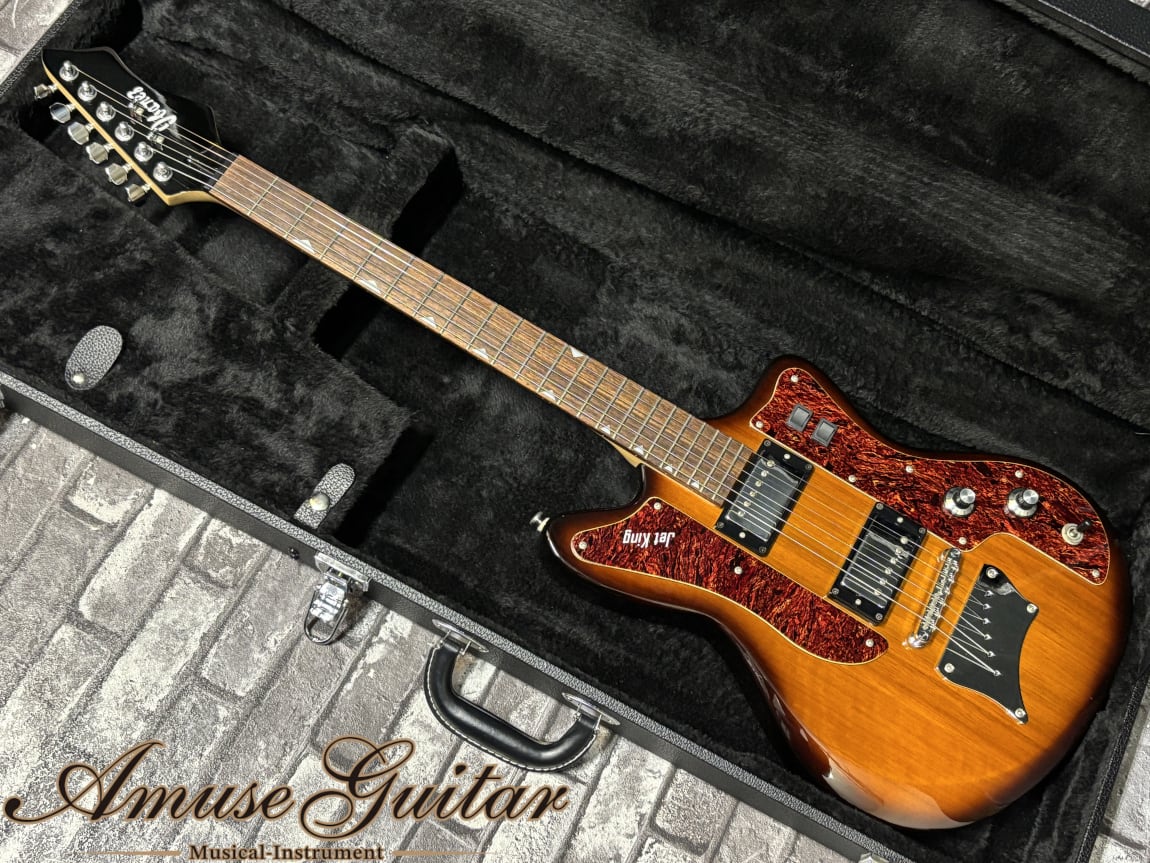 Ibanez Jet King JTK2 # Brown Sunburst 2005年製 w/ Soft Case 3.61kg