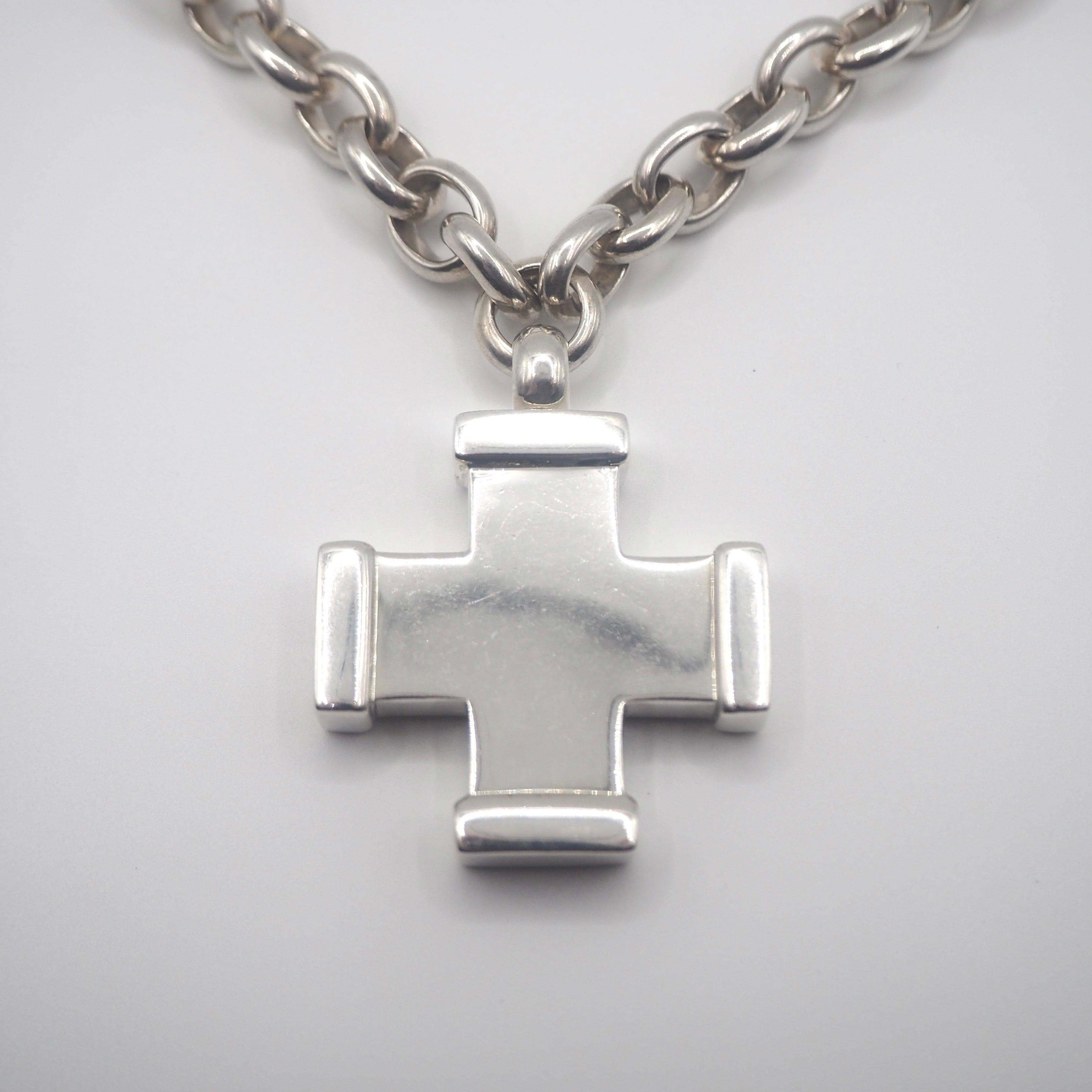 Tiffany&Co. ローマンクロス ネックレス シルバー925 ティファニー