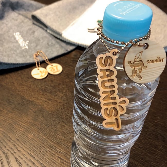 サ謎サウナハット手拭いキーホルダーセット