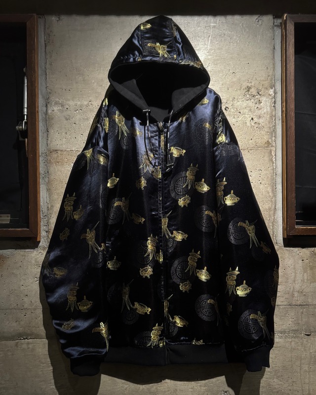【Caka】“SHAKA WEAR” Reversible Zip Up Hoodie