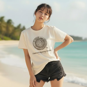 Undersea Mystery Circles-Tシャツ(サンドベージュ)