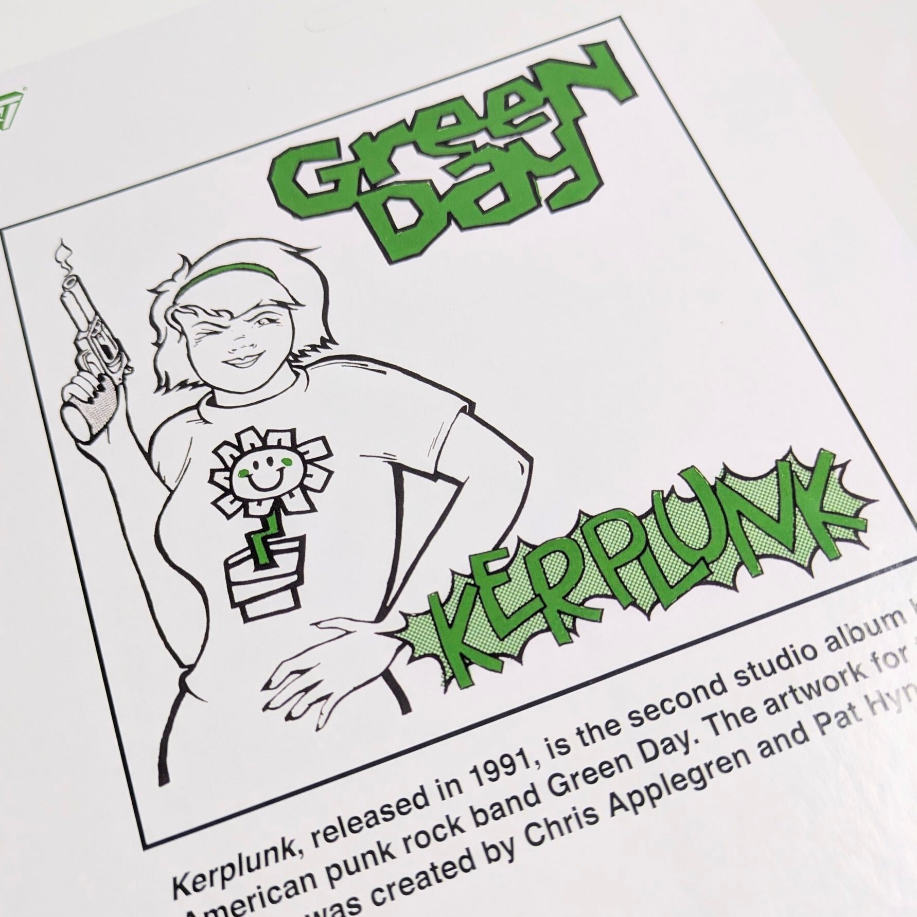 スーパー7 ReAction Figures 】GREEN DAY グリーン・デイ: KERPLUNK