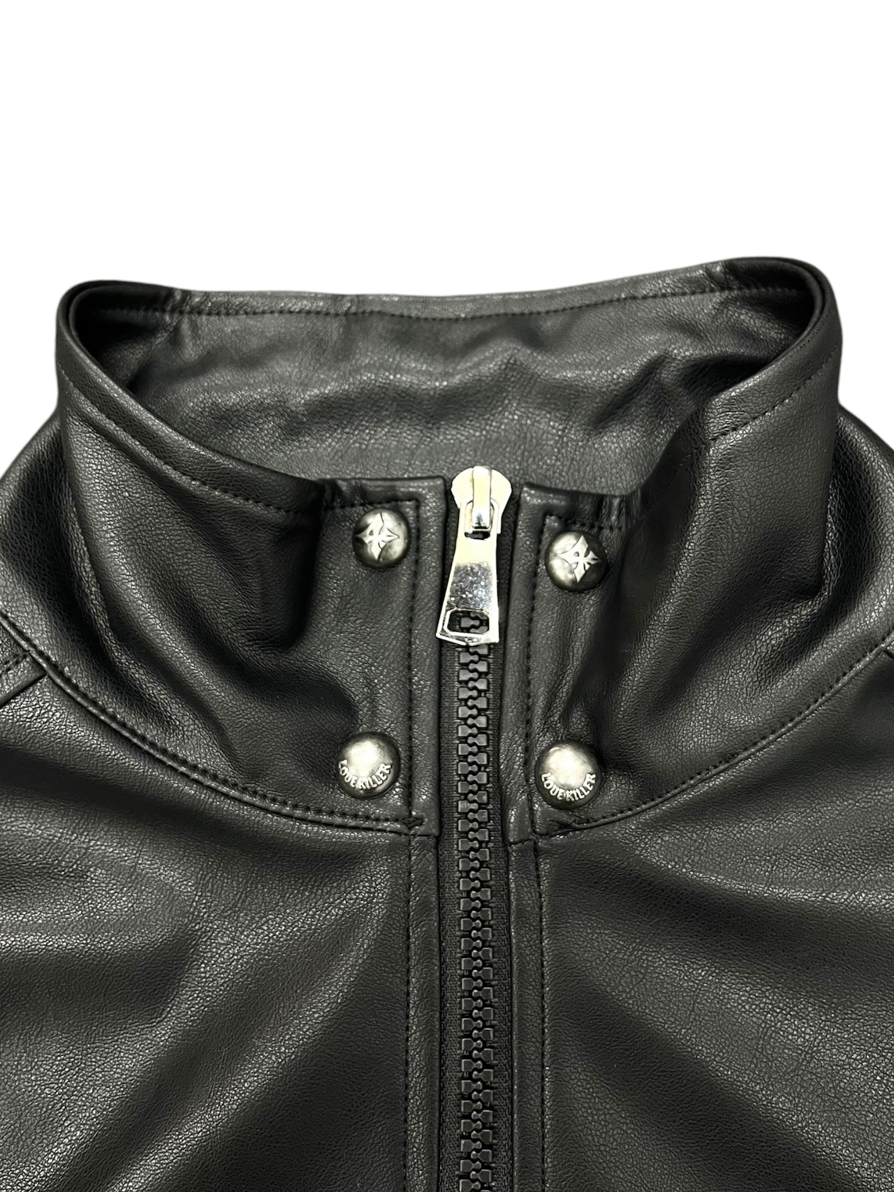 【LOVE KILLER】studs plate leather blouson
