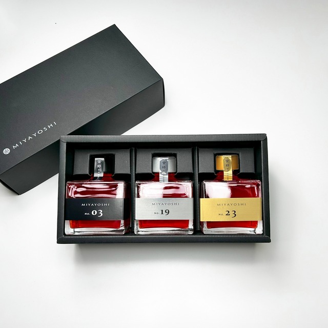 MIYAYOSHI　No.03 No.19 No.23 small bottle　3P SET