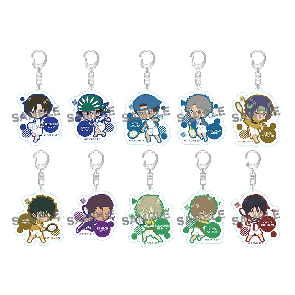 新テニスの王子様 にいてんごきらきらアクリルキーホルダーコレクション Vol.2 BOX 全10種