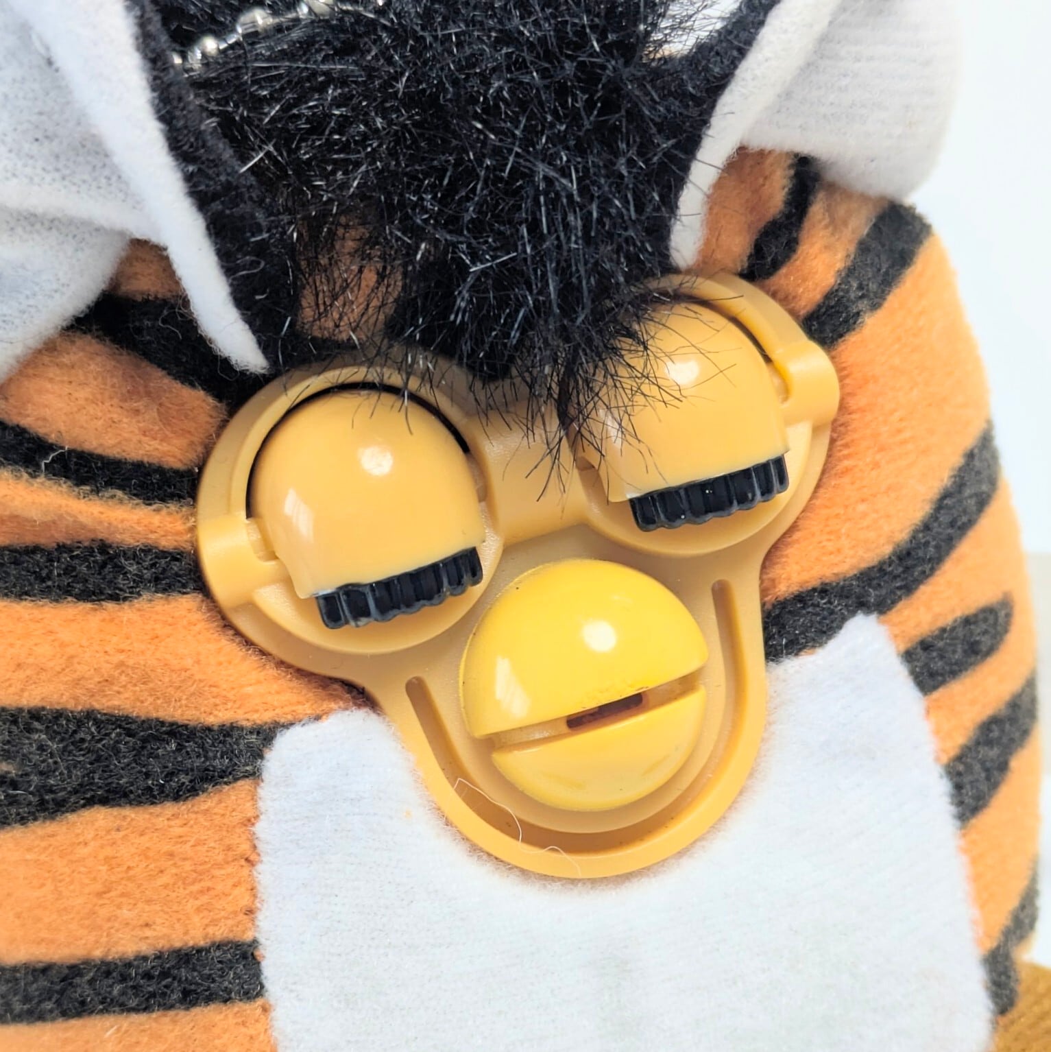 ☆ VINTAGE2000 ☆【 McDonald's × Furby ( ファービー )】 マクドナルドミールトイ / 2000年製 / ボールチェーン ぬいぐるみ キーホルダー 〚アメリカン雑貨 アメトイ〛