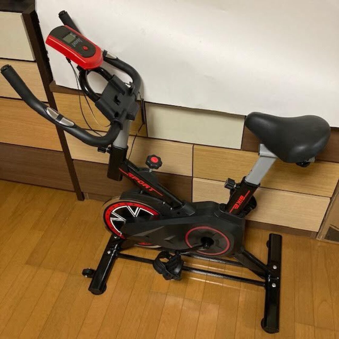 スピンバイク GEJ-SB303 最軽量級 フィットネスバイク 静音 5kg 