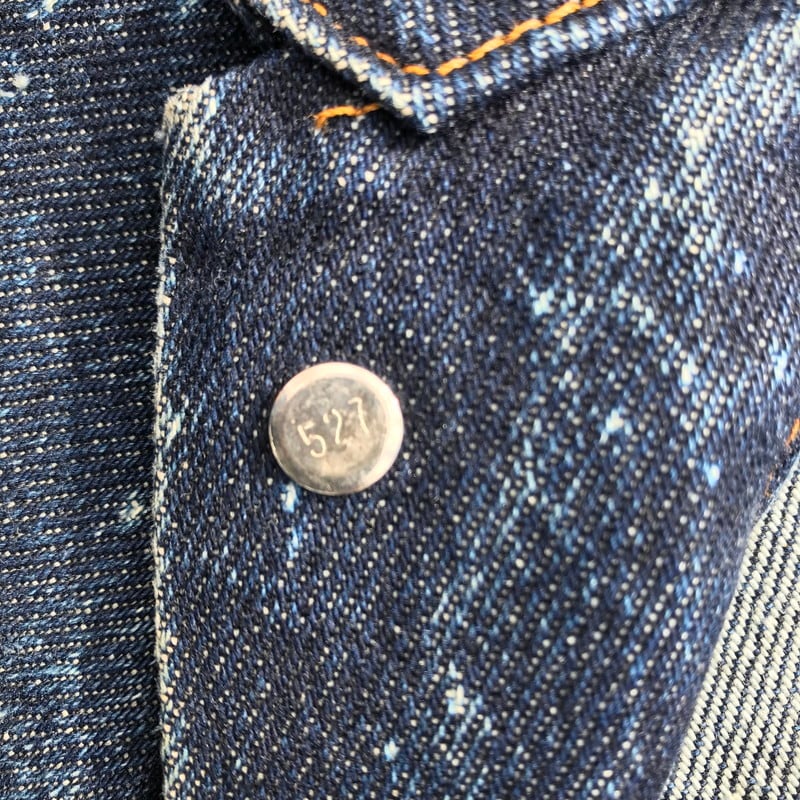 80's Levi's リーバイス 70507-0229 デニムジャケット ドットブリーチ