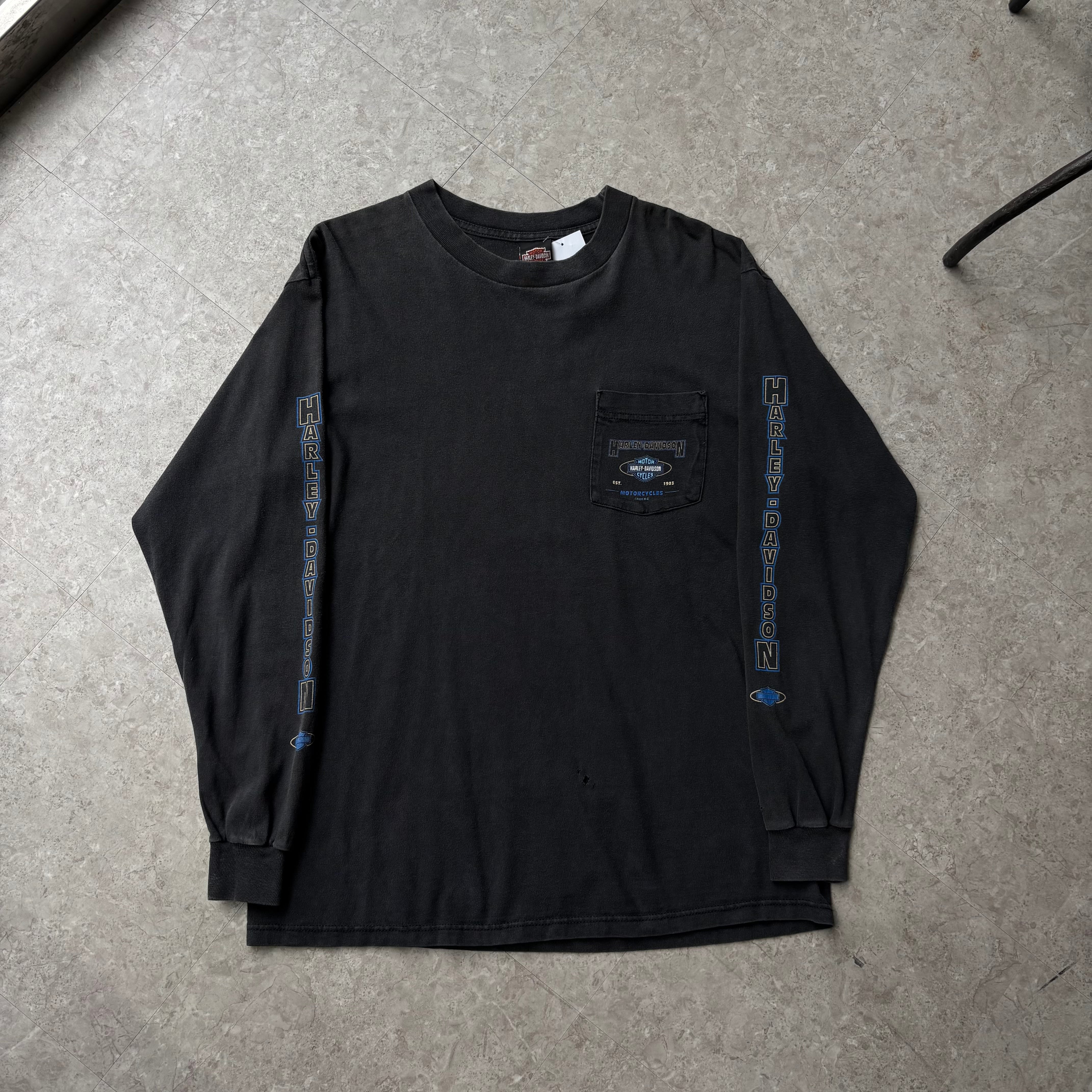 00s Harley-Davidson L/S pocket T-shirt【仙台店】