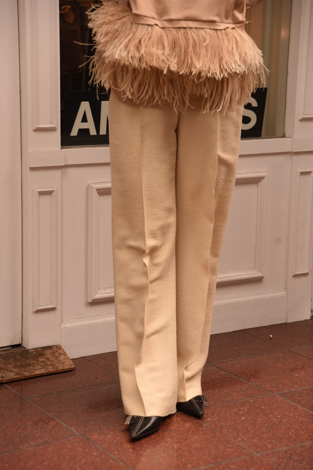 MaxMara / vintage tweed pants.