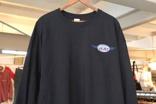 HM TRANSPORT black long-sleeve Tee 