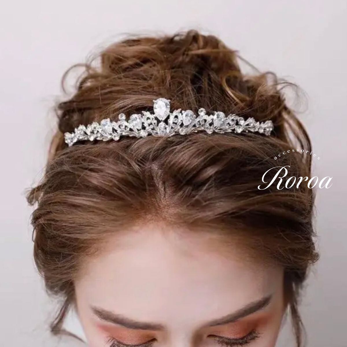 ティアラ ブライダルヘッドドレス (TC011) | Roroa