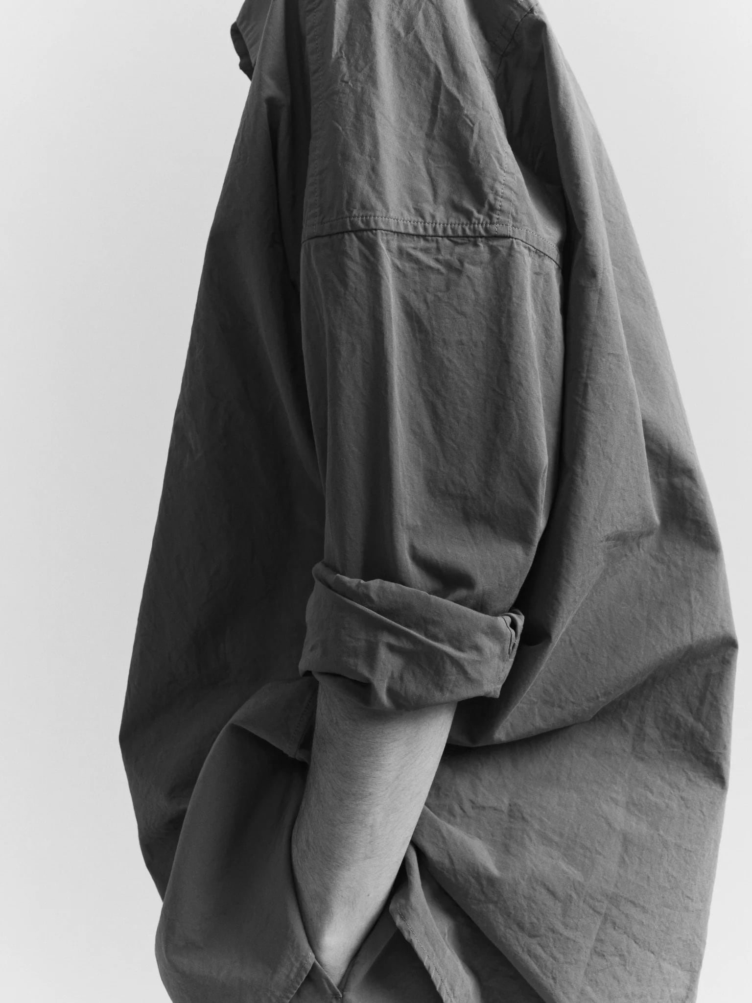 CASEY CASEY SAINT LOUIS SHIRT BLACK 24HC274 | BEST PACKING STORE