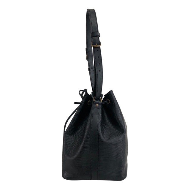 LOUIS VUITTON ルイヴィトン エピ ショルダーバッグ ブラック レザー ノエ 巾着 vintage ヴィンテージ オールド d2i73r