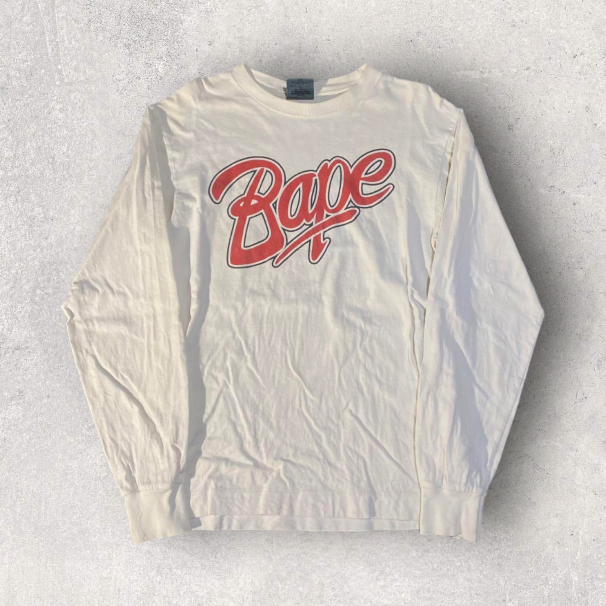 A BATHING APE 90s bape logo long tee S | Pay ID A BATHING APE 90s bape logo long tee S | Pay ID