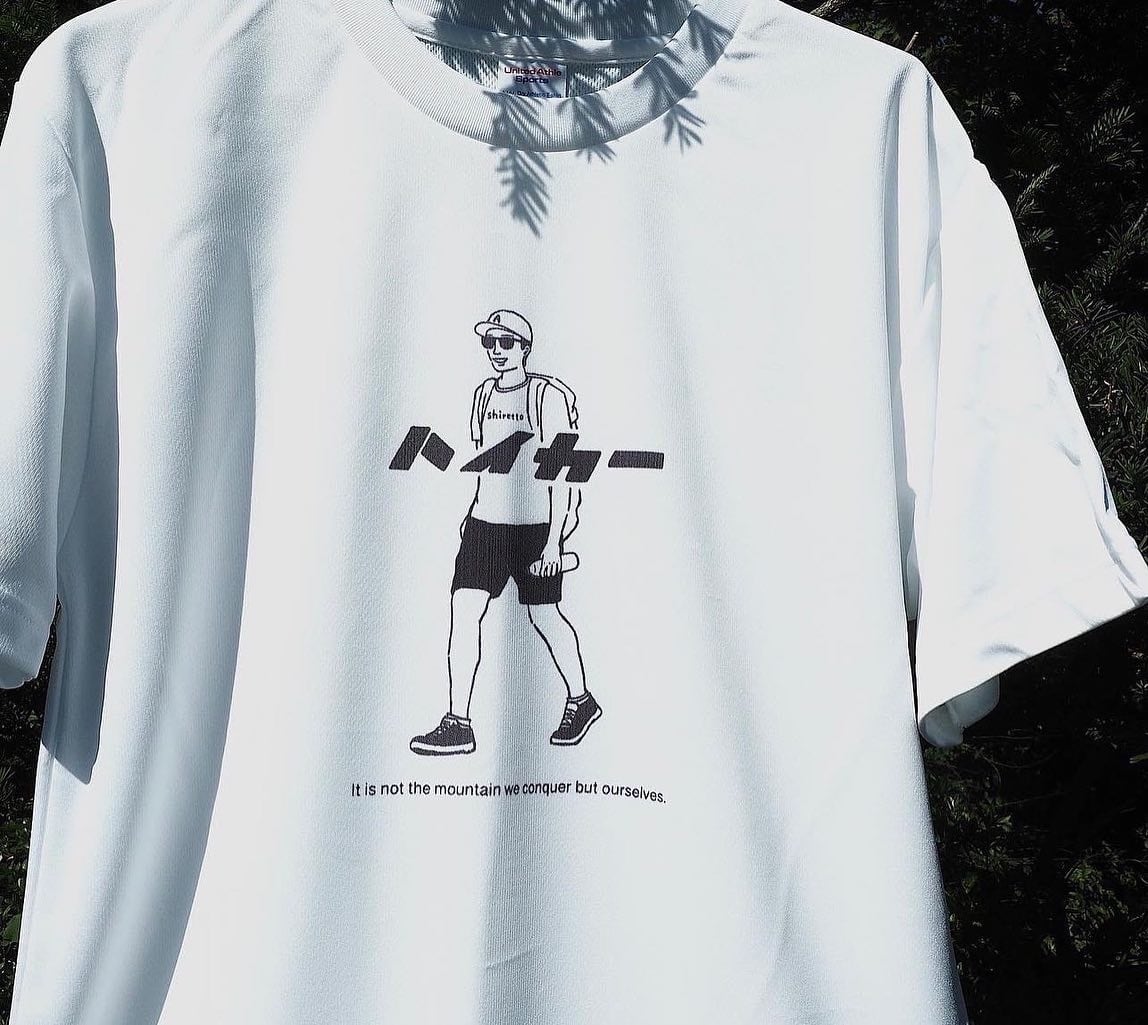 シレットハイカーTシャツ【八ヶ岳Tと同じver.】 | shiretto シレットハイカーTシャツ【八ヶ岳Tと同じver.】 | shiretto