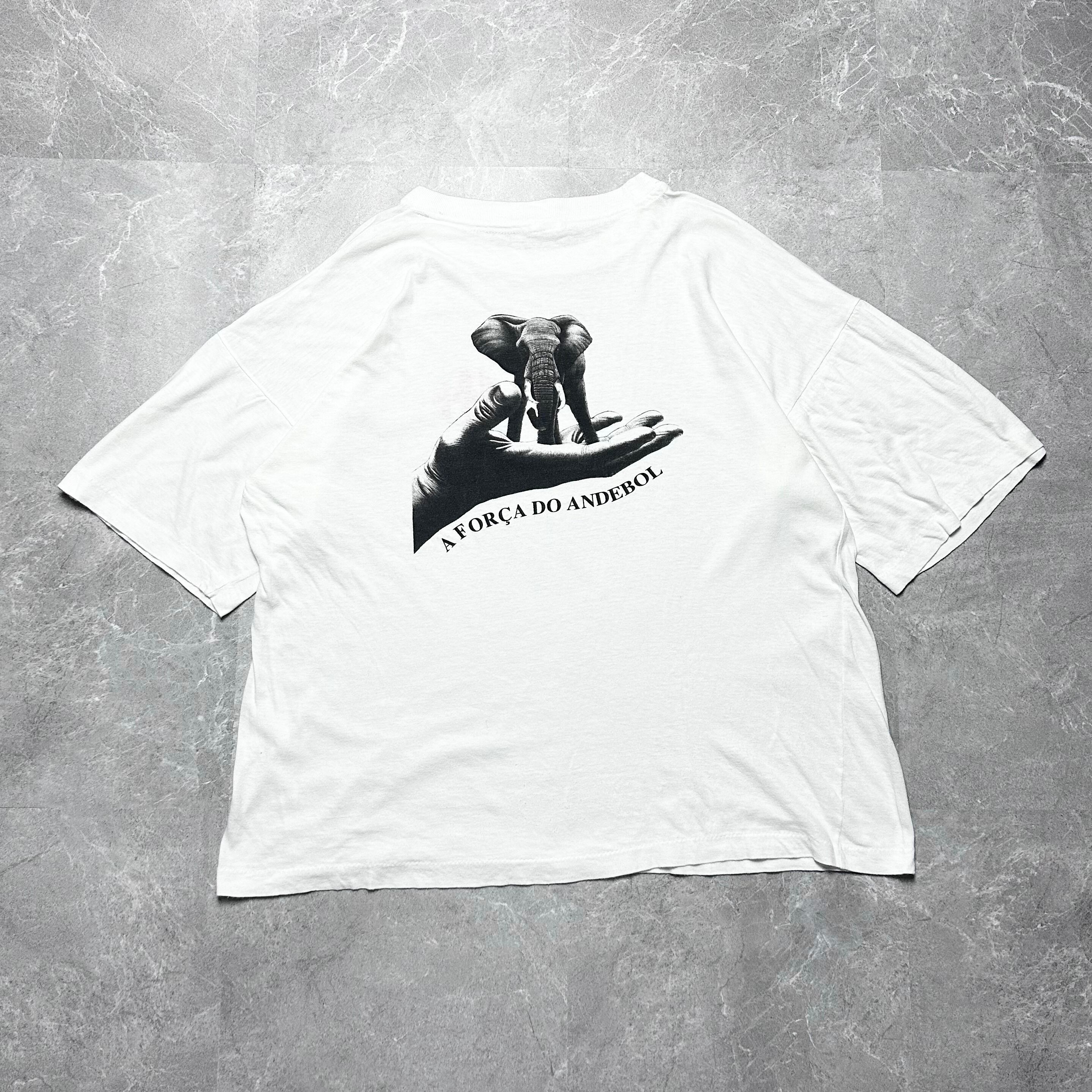 90s Haagen Dazs ハーゲンダッツ Tシャツ Photo by BARRY LATEGAN 杢