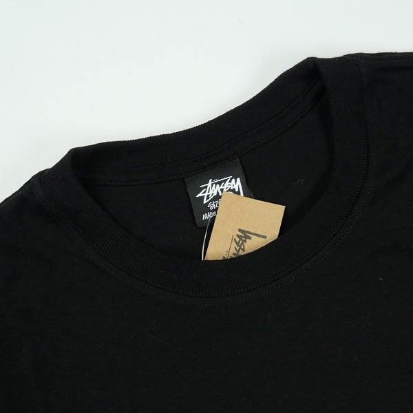 Size【M】 STUSSY ステューシー STOCK HONOLULU TEE BLACK ホノルル